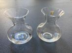 Mini vaasjes in glas, Ophalen, Nieuw, Glas