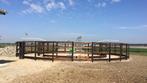Stapmolen voor 4 paarden | Ø15 meter | met houten omheining, Weidegang
