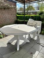 Tuinset Hartman tafel en 4 stoelen, Tuin en Terras, Tuinsets en Loungesets, Tuinset, Ophalen of Verzenden