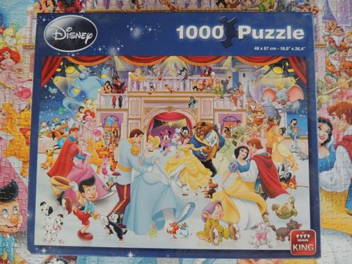Puzzle 1000 pièces - Disney - Holiday on ice, Hobby en Vrije tijd, Denksport en Puzzels, Legpuzzel, Ophalen