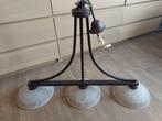hanglamp, Huis en Inrichting, Lampen | Hanglampen, Ophalen, 50 tot 75 cm, Glas, Landelijk