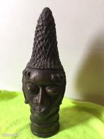 Statue africaine Ifé du Bénin en bronze, Antiquités & Art, Envoi