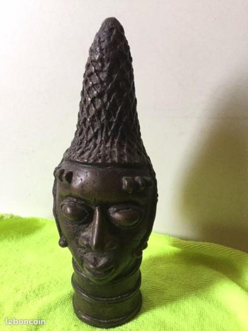 Statue africaine Ifé du Bénin en bronze, Antiquités & Art, Art | Art non-occidental, Envoi