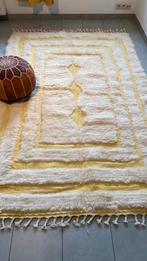 Authentiek Handgemaakt Berber Tapijt – Luxe en Warmte, 150 tot 200 cm, Ophalen of Verzenden, Crème, Rechthoekig