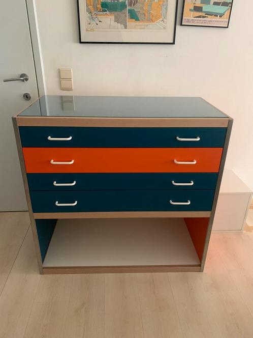 Kewlox kleurijk ladekast, Huis en Inrichting, Kasten | Ladekasten, Zo goed als nieuw, Minder dan 100 cm, 50 tot 100 cm, 50 tot 75 cm