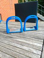 stijgbeugels blauw, Dieren en Toebehoren, Ophalen of Verzenden, Zo goed als nieuw, Overige soorten