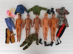 Lot van 5 knock-off vintage actiefiguren met attributen, Kinderen en Baby's, Ophalen of Verzenden, Gebruikt