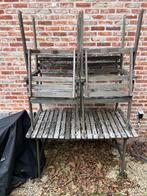 IKEA Askholmen tuin tafel met 4 stoelen en kussen, Tuin en Terras, Ophalen, 4 zitplaatsen, Gebruikt, Tuinset