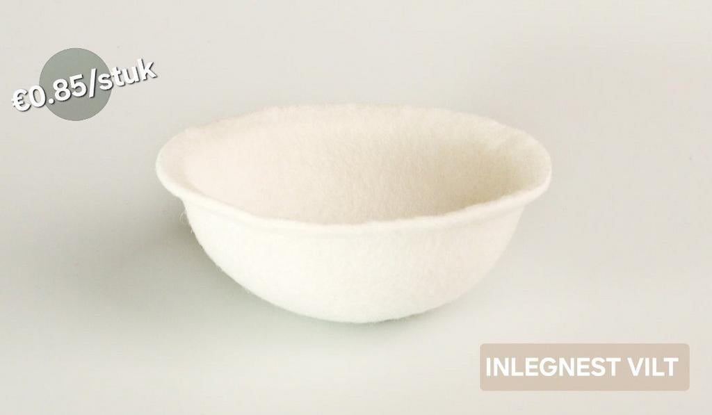 Insert en feutre - Préformé Ø 10 cm 1 pièce, Animaux & Accessoires, Oiseaux | Accessoires, Enlèvement