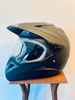 Airoh Crosshelm/Endurohelm S4 - mat zwart, Motoren, Ophalen of Verzenden, Tweedehands, L