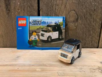 Lego city kleine stadsauto, set 3177 beschikbaar voor biedingen