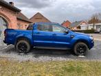 Ford Ranger Wildtrack Blue edition, Auto's, Automaat, 4 deurs, Blauw, Leder