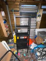 Stellingkast zwart vilto ikea 46x150, Huis en Inrichting, Ophalen, Zo goed als nieuw, 50 tot 100 cm, 100 tot 150 cm