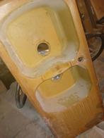 Evier de cuisinr double, Enlèvement, Utilisé, Pierre