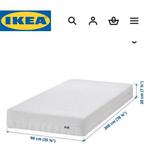 Ikea schuimmatras 90x200 nieuw, Neuf, 90 cm, Matelas, Une personne
