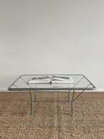 Vintage design chroom salontafel, Niels Bendtsen, Ophalen, Zo goed als nieuw, Glas