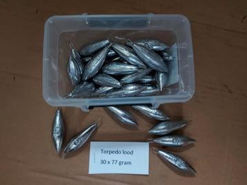 Box torpedo lood van 77 gram  beschikbaar voor biedingen