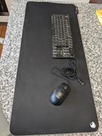 Combo clavier, souris et tapis Roccat RGB, Informatique & Logiciels, Comme neuf, Enlèvement ou Envoi