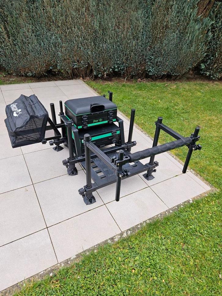 Sensas station, panier, siège jumbo 3801, Watersport en Boten, Hengelsport | Witvissen, Ophalen