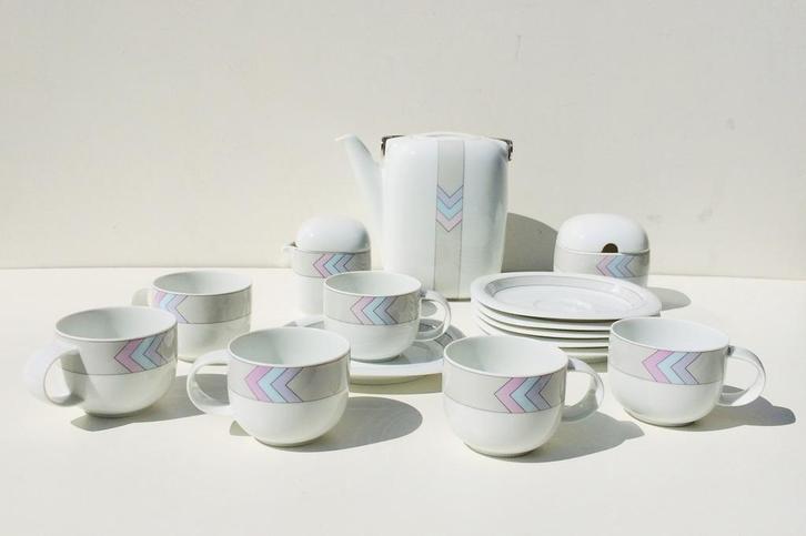 Vintage Suomi koffieset van Timo Sarpaneva voor Rosenthal, Antiek en Kunst, Antiek | Servies compleet, Ophalen of Verzenden