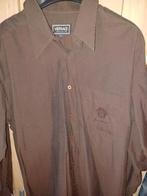 Chemise VERSACE taille XL_Marron_état neuf, Tour de cou 43/44 (XL), Enlèvement ou Envoi, Comme neuf, Brun