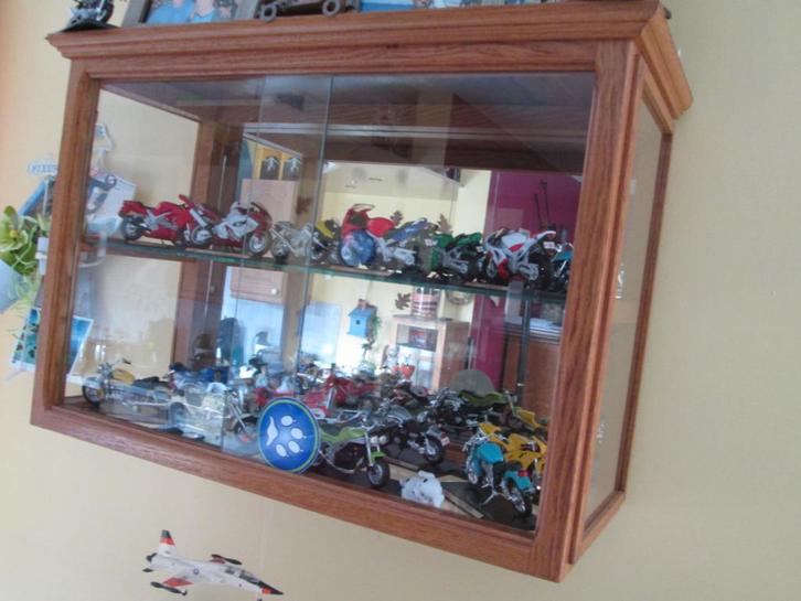 Armoire étagère vitrée., Huis en Inrichting, Kasten | Wandmeubels, Zo goed als nieuw, Minder dan 100 cm, Minder dan 150 cm, 25 tot 50 cm