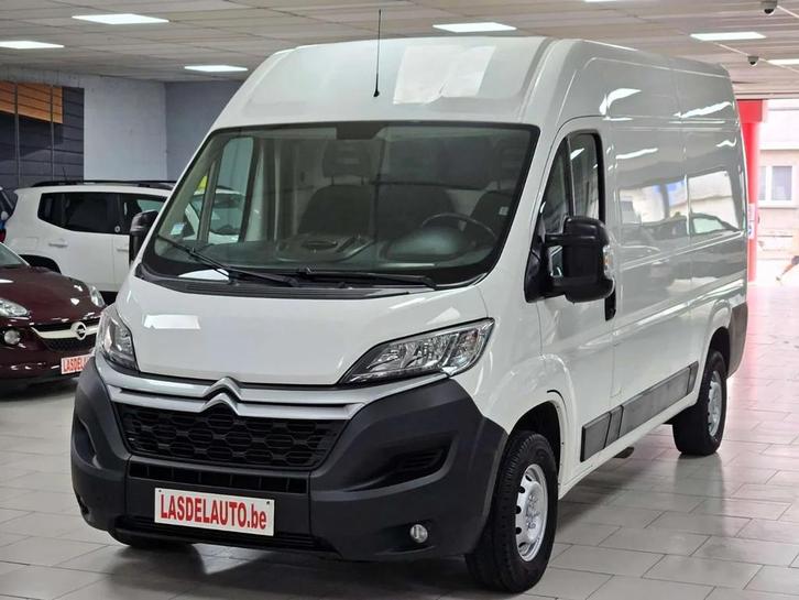 Citroën Jumper 2.0HDI 3Places L2 H2 CAMERA Clim Cruise Blue, Auto's, Bestelwagens en Lichte vracht, Bedrijf, Te koop, ABS, Achteruitrijcamera