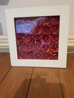 Muurdecoratie met roosjes, Ophalen, Zo goed als nieuw