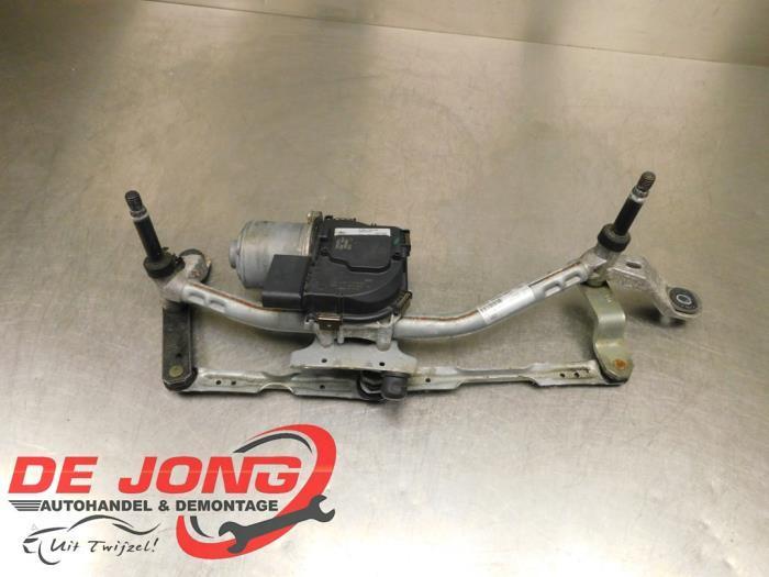 Ruitenwismotor + Mechaniek van een Ford Fiesta, Auto-onderdelen, Ruiten en Toebehoren, Ford, Gebruikt, 3 maanden garantie, Ophalen of Verzenden