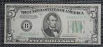Billet 5 Dollar serie C Amerique 1934, Série, Enlèvement ou Envoi