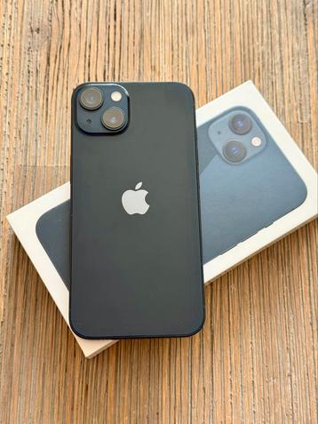 iPhone 13 128GB Midnight, compleet en als nieuw! beschikbaar voor biedingen