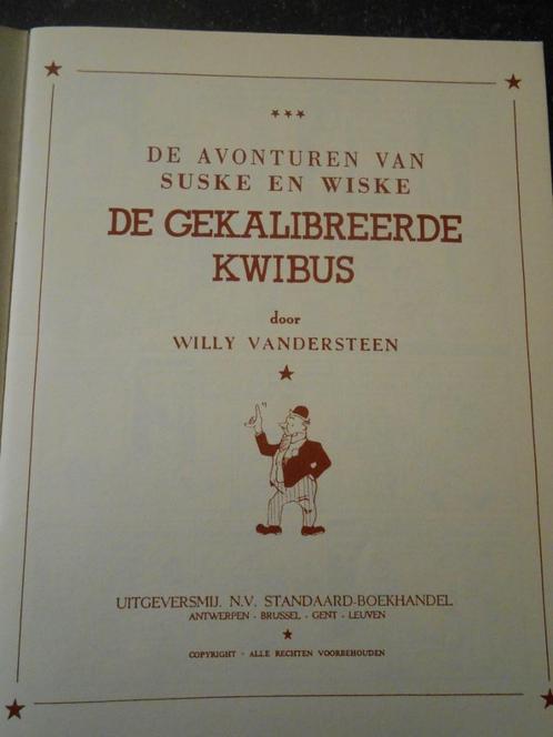 S&W - 1981 : De gekalibreerde kwibus : EERSTE DRUK, Livres, BD, Comme neuf, Enlèvement ou Envoi