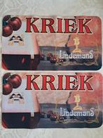 LINDEMANS Kriek - 2 nieuwe tafeldoekjes, Ophalen, Zo goed als nieuw