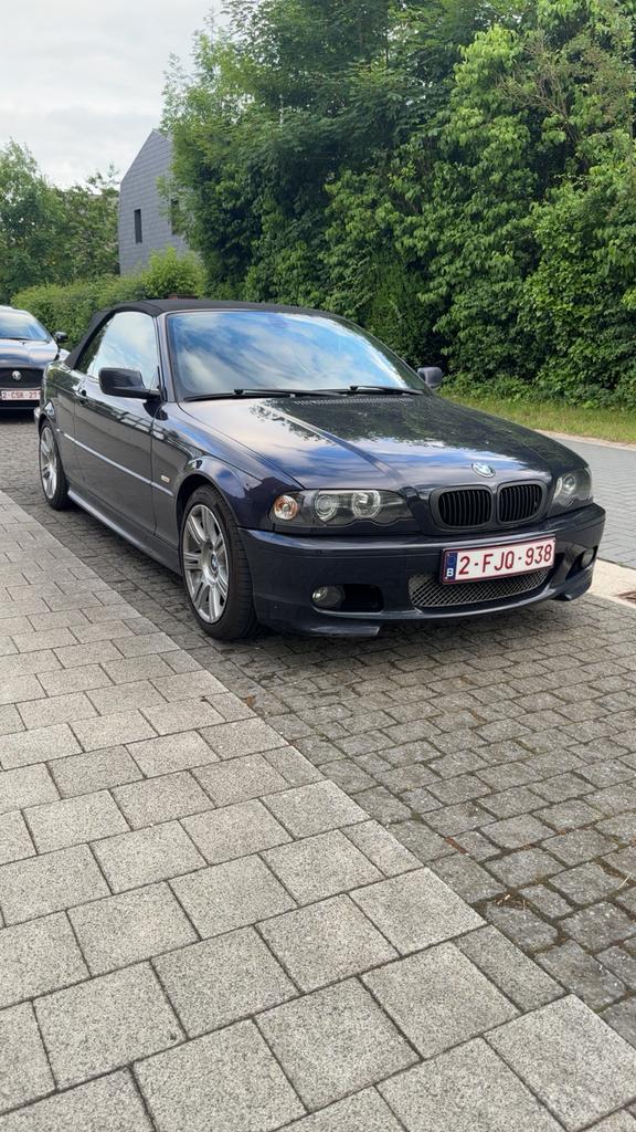Bmw E46 320CI Cabrio 2003 2.2L, Auto's, BMW, Particulier, 3 Reeks, Benzine, Coupé, 3 deurs, Handgeschakeld, Blauw, Ophalen