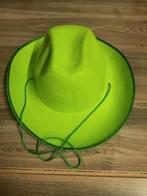 Chapeau de cowboy vert, neuf, carnaval, Hobby & Loisirs créatifs, Articles de fête, Chapeau ou Perruque, Enlèvement ou Envoi, Neuf