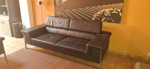 700€ Buffalo lederen zetels ,200cm,220cm, Huis en Inrichting, Zetels | Zetels en Chaises Longues, Zo goed als nieuw, Ophalen