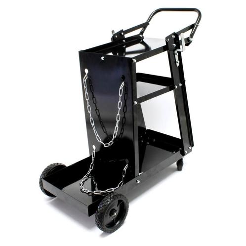 Mobiele laswagen | 3 planken | Zwart, Doe-het-zelf en Bouw, Gereedschap | Lasapparaten, Nieuw, Elektroden, Ophalen of Verzenden