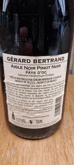 Vin  pinot noir "Aigle noir ", Enlèvement