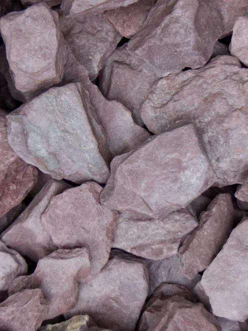 Canadian slate paars platte leisteen border bloembak deco, Tuin en Terras, Grind, Keien en Split, Nieuw, Split, Paars, Leisteen
