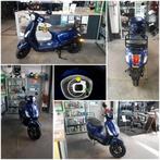 GTS E- bravo electrisch donker blauw nieuwe scooter, Fietsen en Brommers, Scooters | Overige merken, Nieuw, Benzine, 50 cc, Gts