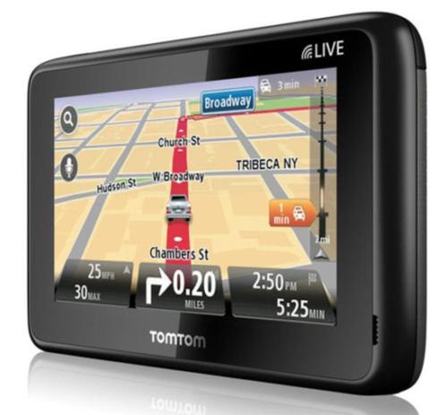 BXL  GPS TomTom Live 1005 pour pièces + etui, Autos : Divers, Navigation de voiture, Utilisé, Enlèvement ou Envoi