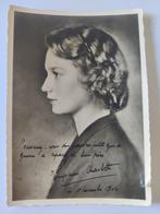 Royalty, Ophalen of Verzenden, Gebruikt, Kaart, Foto of Prent