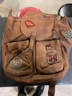 Rare sac cuir Avirex aviateur US Pearl Harbor, Collections, Enlèvement ou Envoi