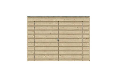 Garage en bois 7211 IMP : 510x300x217 cm, Hobby & Loisirs créatifs, Hobby & Loisirs Autre, Neuf, Envoi