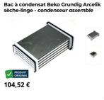 Condensateur pour sèche-linge Beko DC 7230, DC 7230 BX1, Maison & Meubles, Utilisé