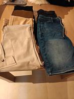 Mannenkledij maat M. 5 lange broeken 2 Bermuda 2 t-shir hemd, Enlèvement, Taille 48/50 (M)