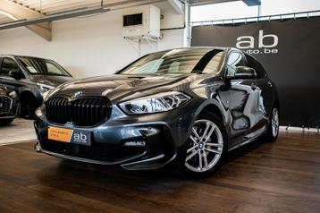 BMW 118 I M-SPORT,CARPLAY,SHADOWLINE, LED, ZETELVERW, AIRCO, beschikbaar voor biedingen