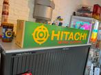 Hitachi gereedschap oude reclame lichtbak, Ophalen, Gebruikt, Lichtbak of (neon) lamp
