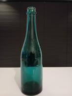 Oude vintage bierfles brouwerij centrale Peruwelz, Verzamelen, Ophalen of Verzenden, Gebruikt
