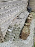 9m² beton klinkers gratis af te halen, Jardin & Terrasse, Pavé & Dalles, Béton, Enlèvement, Utilisé, 5 à 10 m²